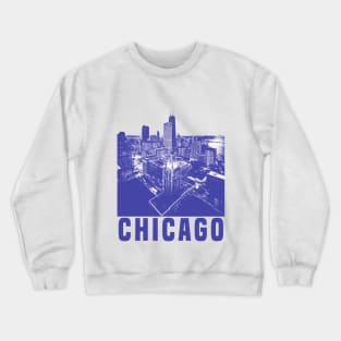 Chicago City Design Crewneck Sweatshirt